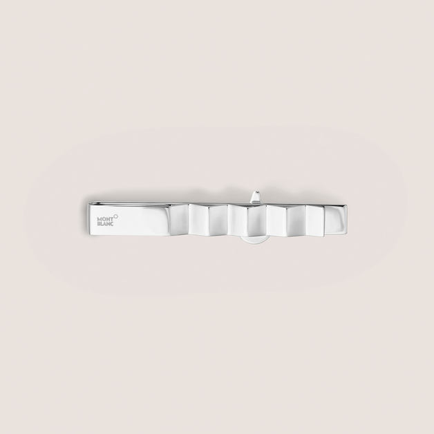 Tie bar in steel dedicated to the Meisterstück Around the World in 80 Days collection. - 3