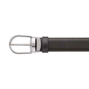 Horseshoe 30&nbsp;mm Reversible Belt in Leather