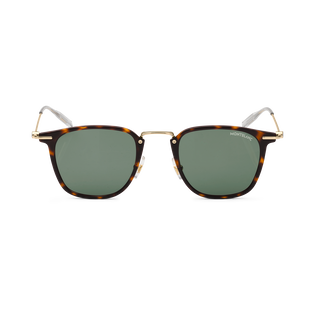 Round Sunglasses with Havana Coloured Injected Frame