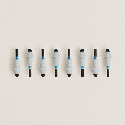 Smooth Replacement Tips for Montblanc Digital Pen, Grey