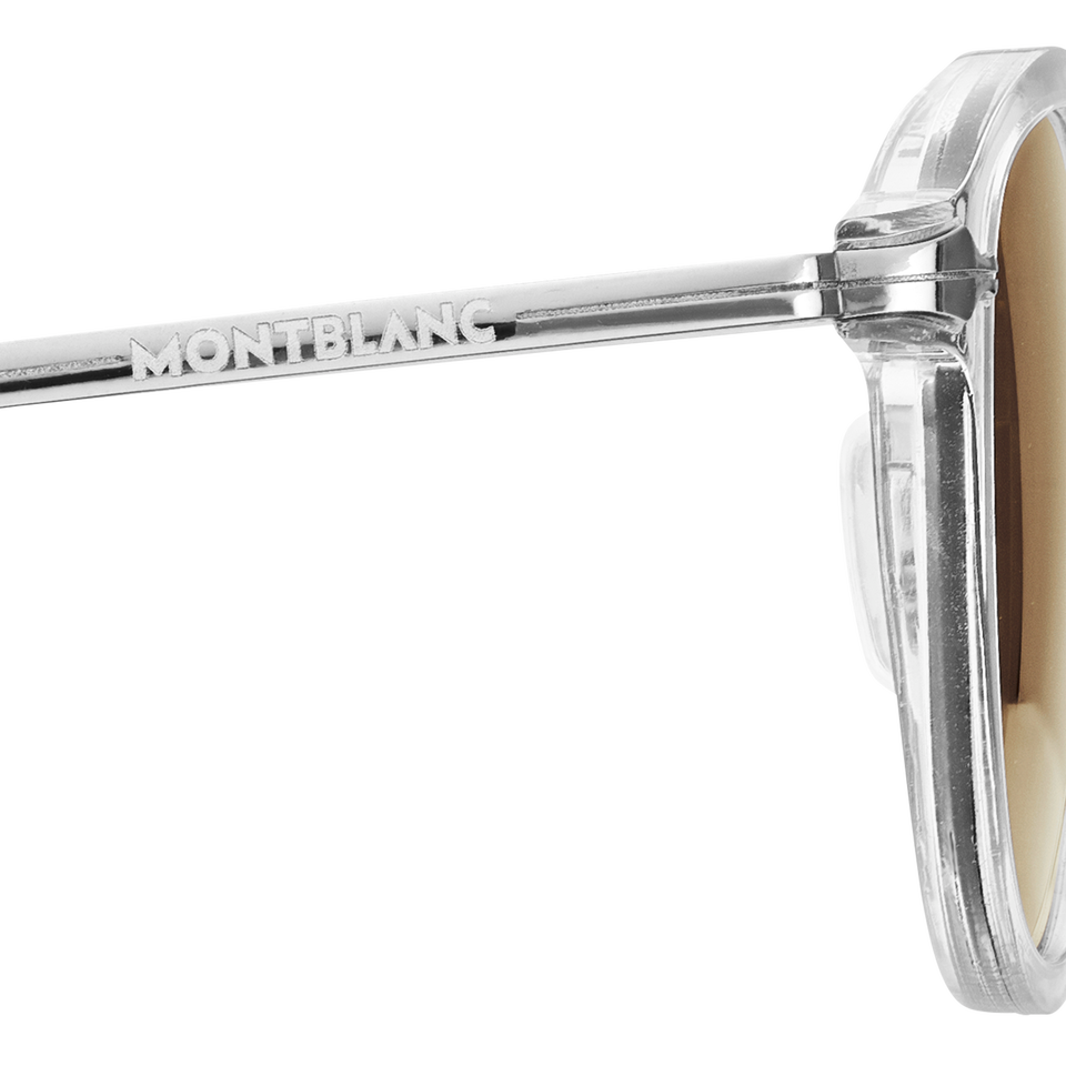 Round sunglasses with Grey Coloured Injected Frame - 4