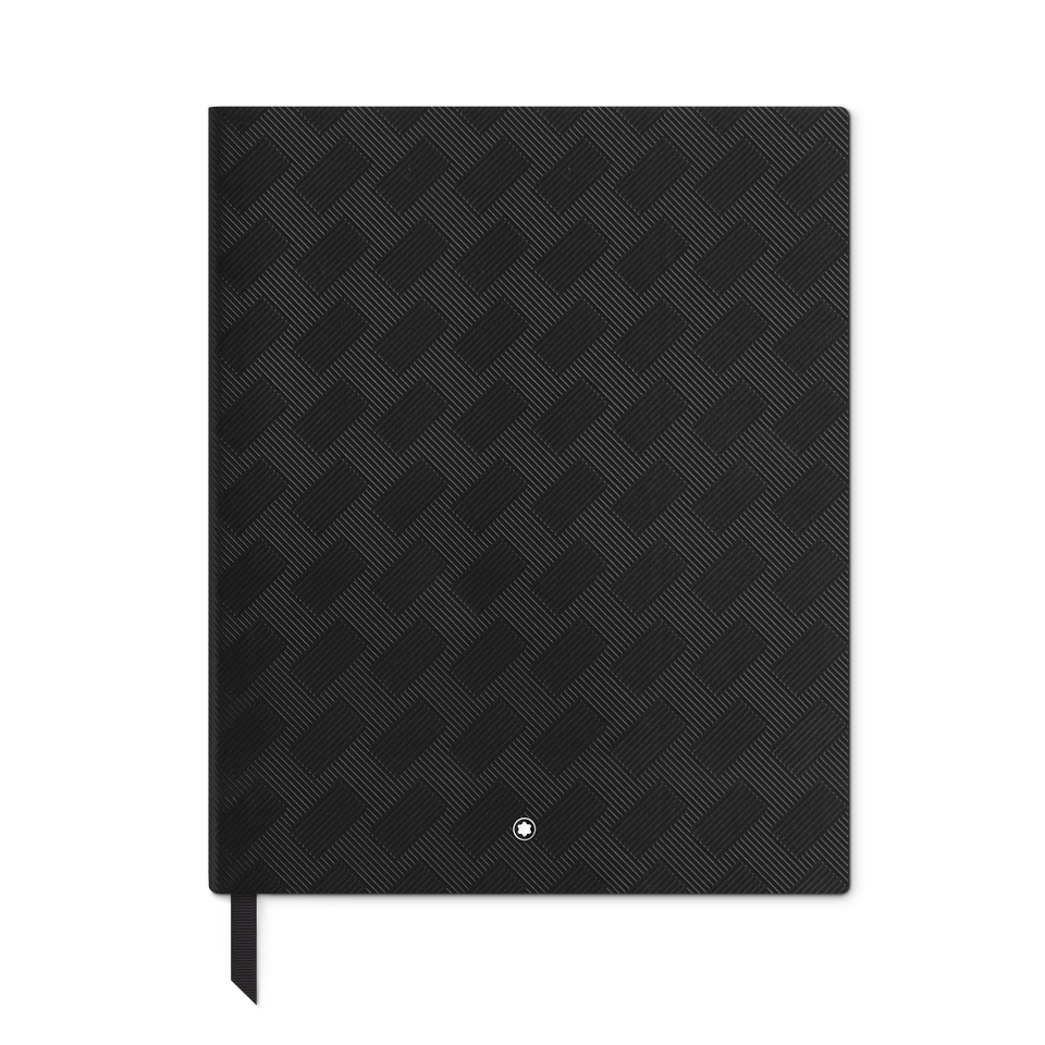 Large Notebook in Extreme Leather, Lined Pages - 1