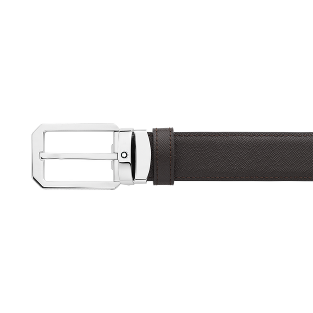 Rectangular 30&nbsp;mm Reversible Belt in Leather - 3