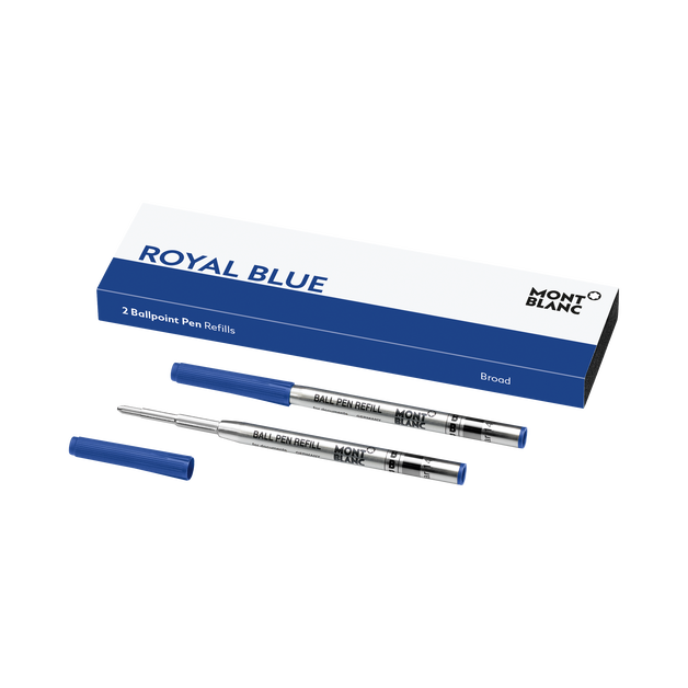 2x Ballpoint Refills, Royal Blue - 1
