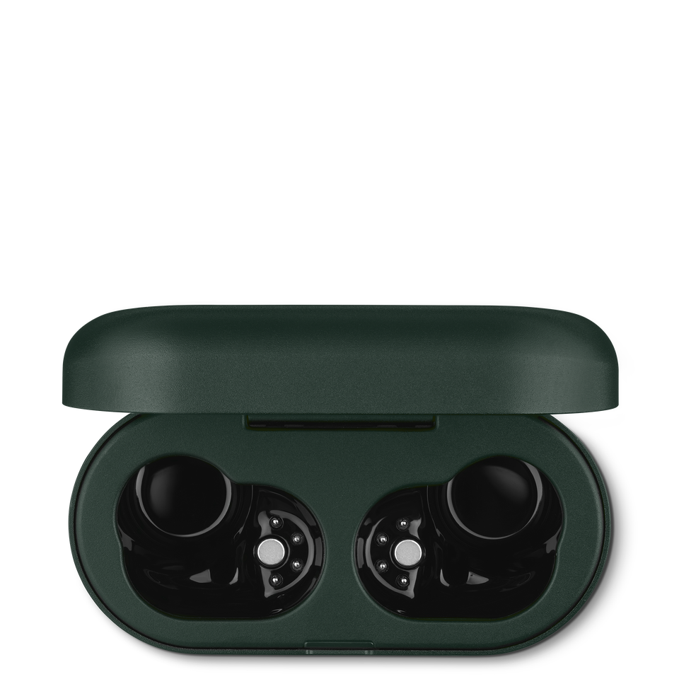 Green Charging Case for Montblanc MTB 03 In-Ear Headphones - 1