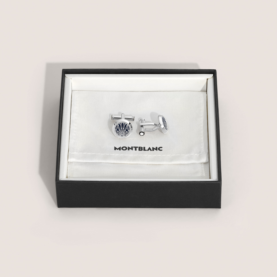 Cufflinks Meisterst&uuml;ck the Origin Collection blue - 5