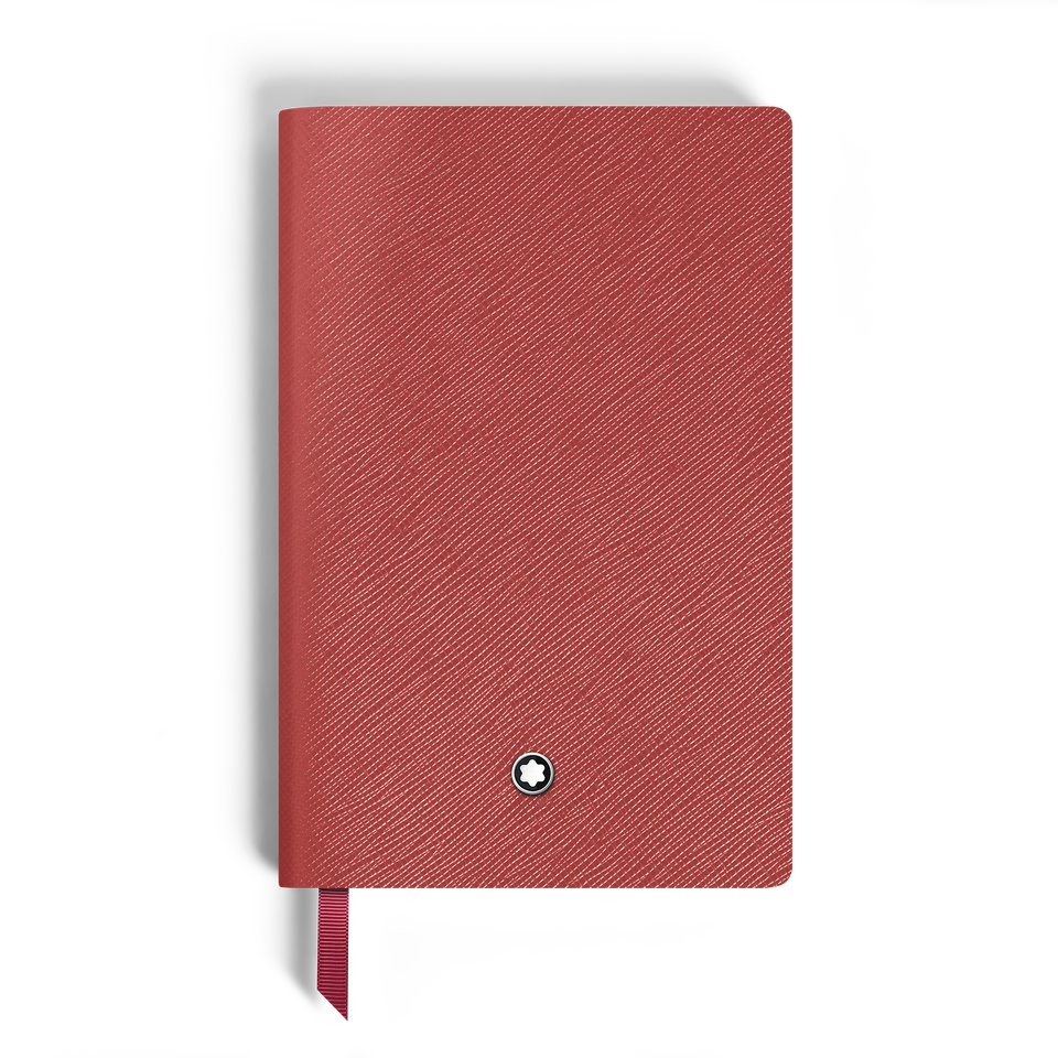Small Notebook, Saffiano Leather, Red &ndash; Blank Pages - 2