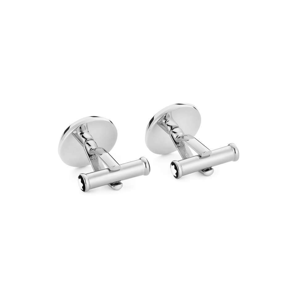 Star Cufflinks with Steel Inlay - 2