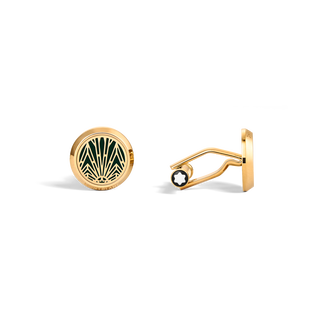 Cufflinks Meisterst&uuml;ck the Origin Collection green
