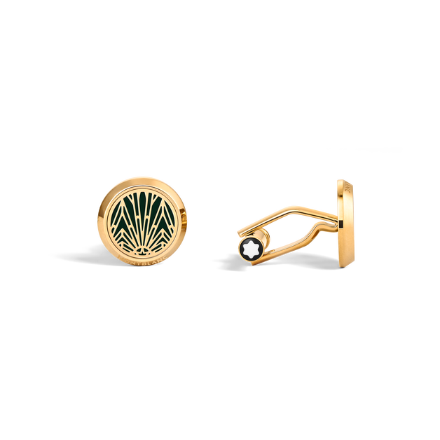 Cufflinks Meisterstück the Origin Collection green - 1