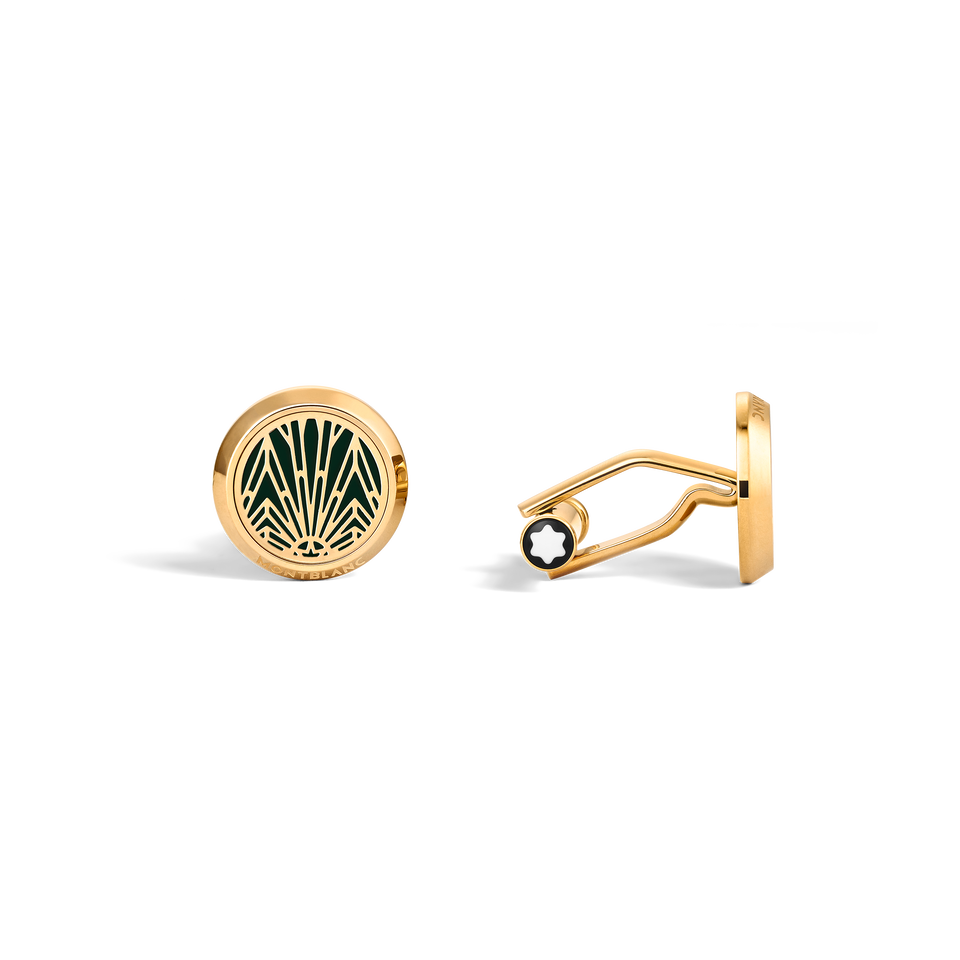 Cufflinks Meisterst&uuml;ck the Origin Collection green - 1