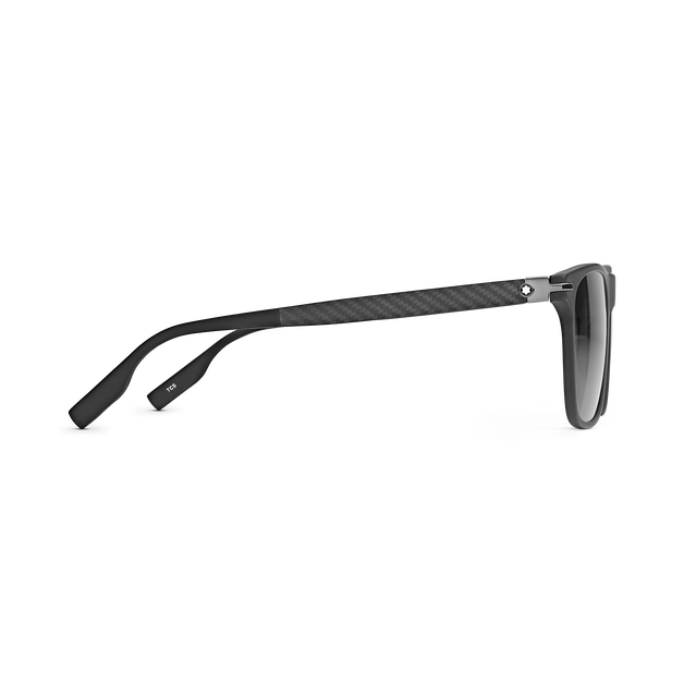 Squared Sunglasses with Black Coloured Acetate Frame - 3