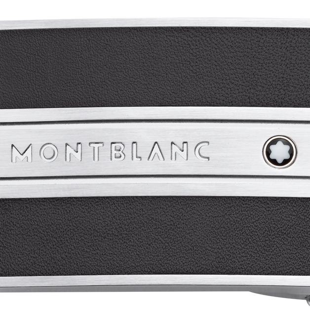 Montblanc Plate 30&nbsp;mm Reversible Belt in Leather - 2