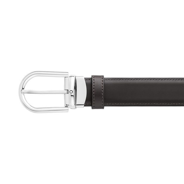 Horseshoe 30&nbsp;mm Reversible Belt in Leather - 1