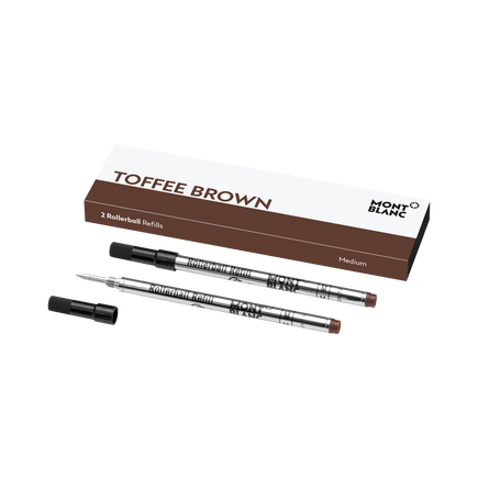 2 Rollerball Refills, Toffee Brown - Medium