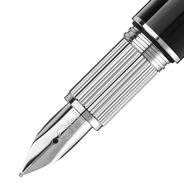 Starwalker Resin Platinum Coated Fountain Pen EF  - 1