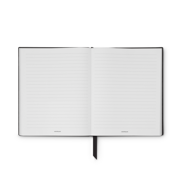 Large Notebook in Extreme Leather, Lined Pages - 2