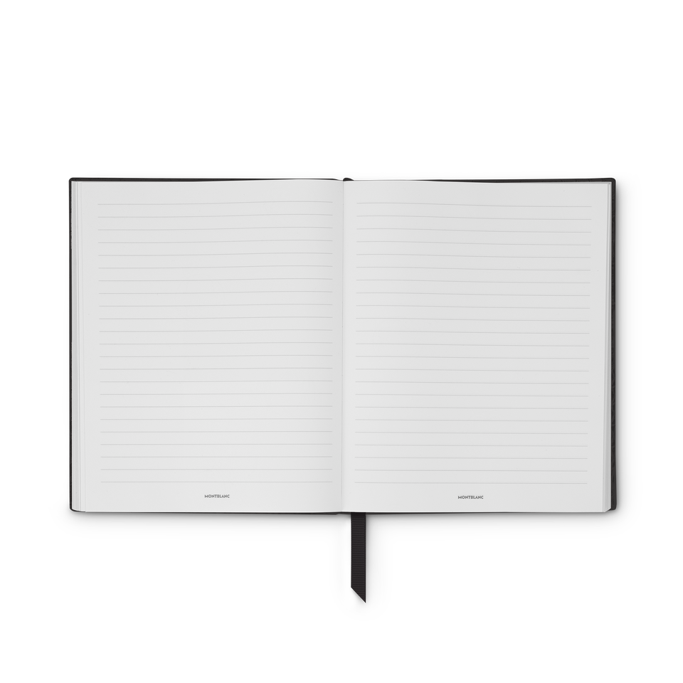 Large Notebook in Extreme Leather, Lined Pages - 2