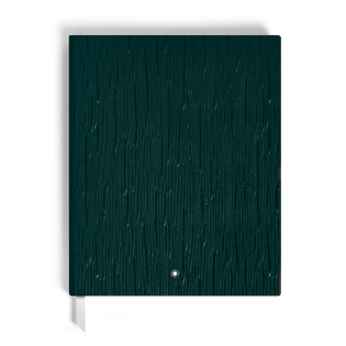 Large Notebook, Saffiano Leather, British Green &ndash; Lined Pages