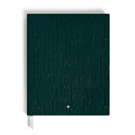 Large Notebook, Saffiano Leather, British Green – Lined Pages
