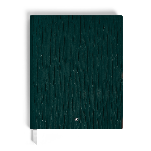 Large Notebook, Saffiano Leather, British Green – Lined Pages - 2