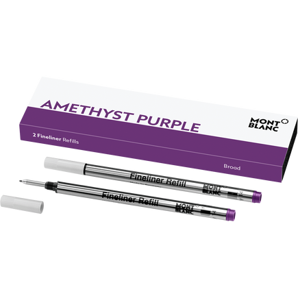2 Fineliner Refills (B) Amethyst Purple