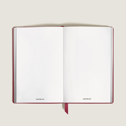 Small Notebook, Saffiano Leather, Red – Blank Pages