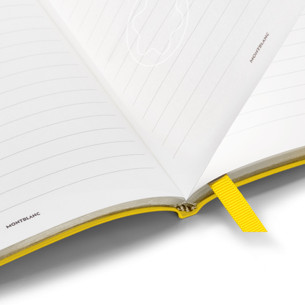 Medium Notebook in Sartorial Leather, Lined Pages