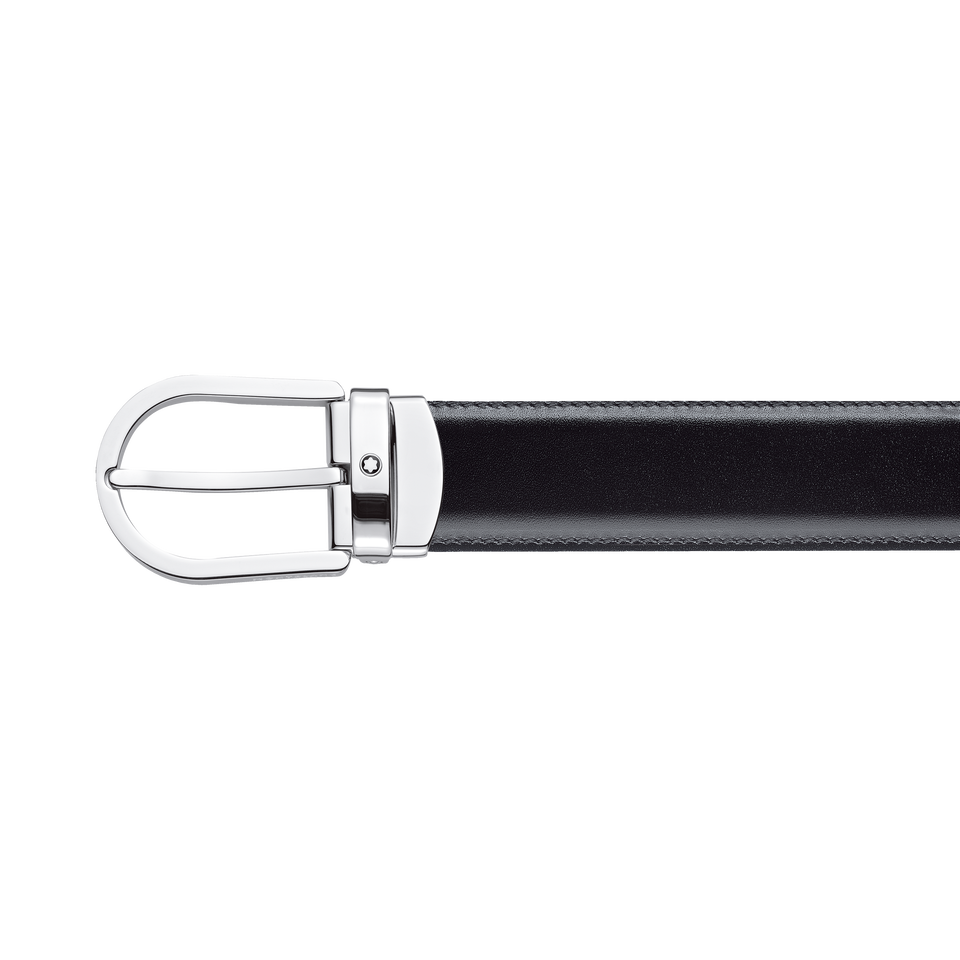 Horseshoe 30&nbsp;mm Reversible Belt in Leather - 2