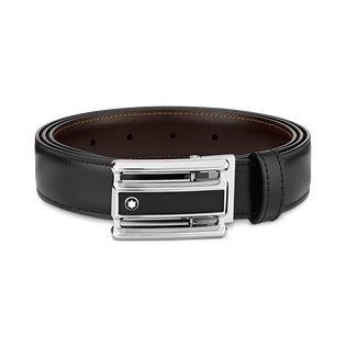 Horseshoe 30&nbsp;mm Reversible Belt in Leather