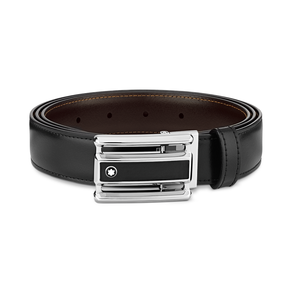 Horseshoe 30&nbsp;mm Reversible Belt in Leather - 1