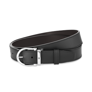 Horseshoe 35&nbsp;mm Reversible Belt in Leather