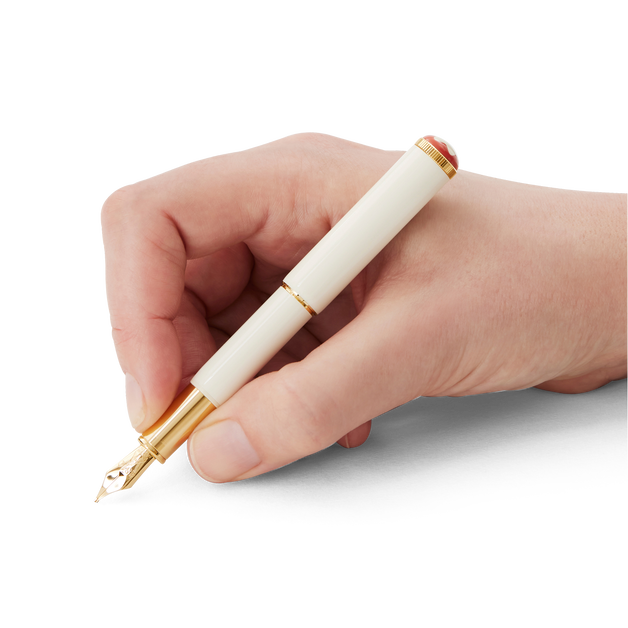 Montblanc Heritage Rouge et Noir &ldquo;Baby&rdquo; Special Edition Ivory-coloured Fountain Pen - 4