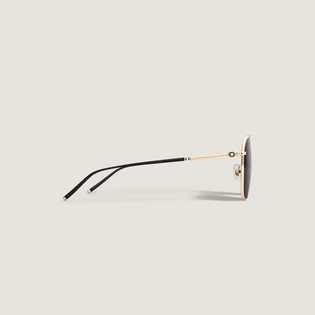 Squared Titanium Gold Col Frame  