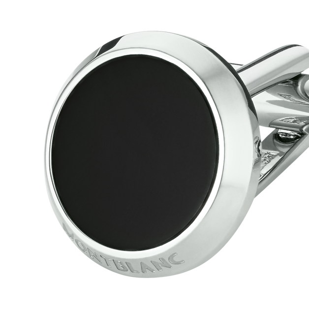 Meisterstück Cufflinks with Onyx Inlay - 2