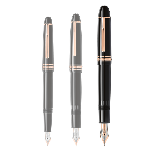 Meisterst&uuml;ck Rose Gold-Coated 149 Fountain Pen (F) - 4