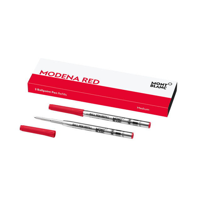 2x Ballpoint Refills, Modena Red - 1