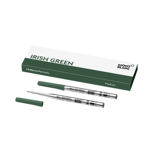 2x Ballpoint Refills, Irish Green
