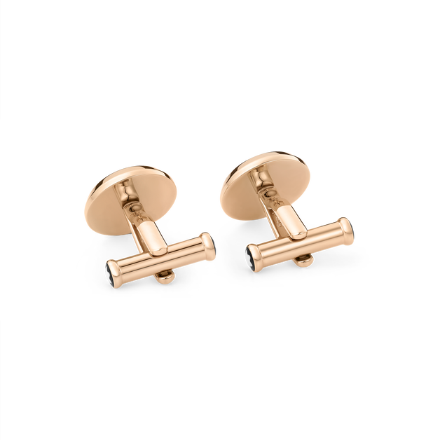 Meisterst&uuml;ck Cufflinks with Blue Goldstone Inlay - 4