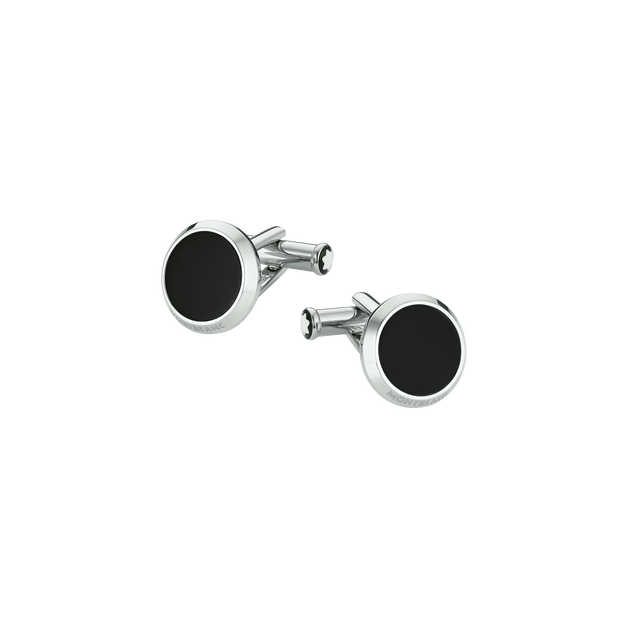 Meisterst&uuml;ck Cufflinks with Onyx Inlay - 1