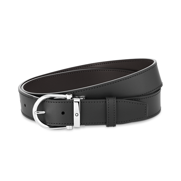 Horseshoe 35&nbsp;mm Reversible Belt in Leather - 3