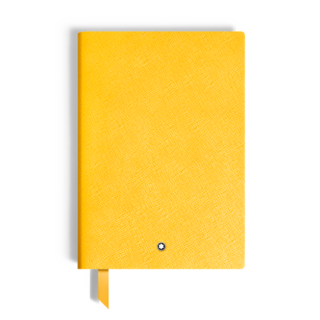 Medium Notebook, Saffiano Leather, Modena Yellow – Lined Pages - 2