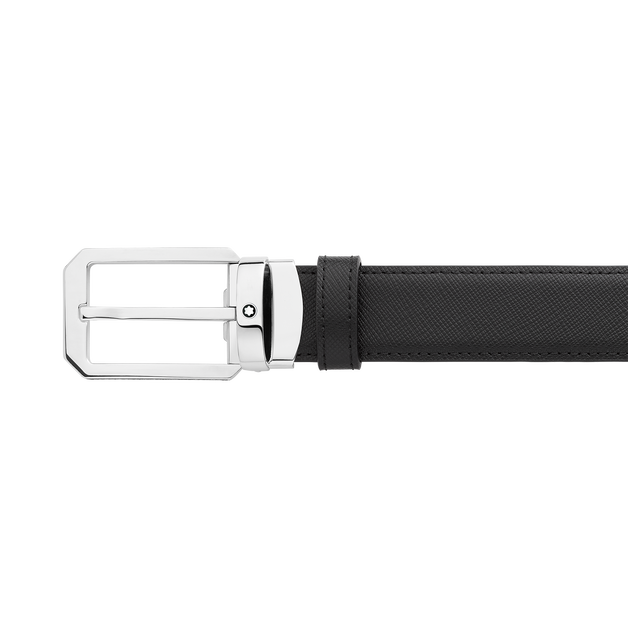 Rectangular 30&nbsp;mm Reversible Belt in Leather - 2