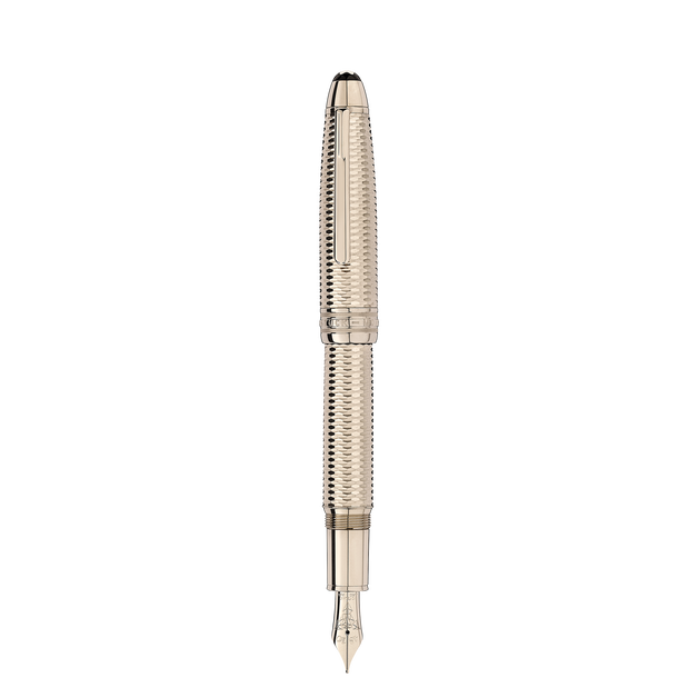 Meisterst&uuml;ck Geometry Solitaire signature Gold LeGrand Fountain Pen - 1