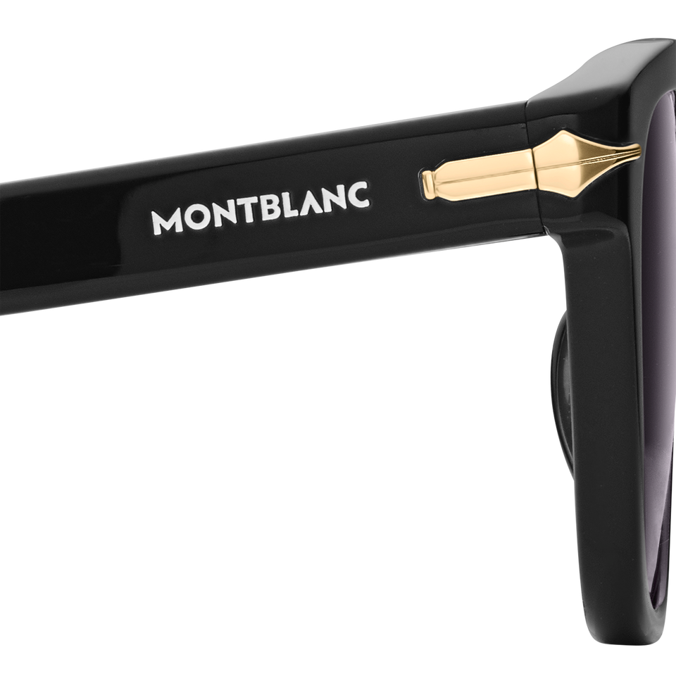 Squared Sunglasses with Black Coloured Acetate Frame (M) - 8