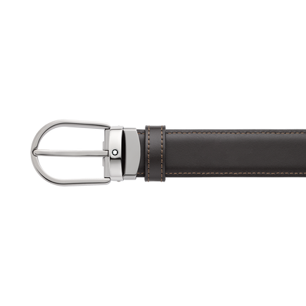 Horseshoe 30&nbsp;mm Reversible Belt in Leather