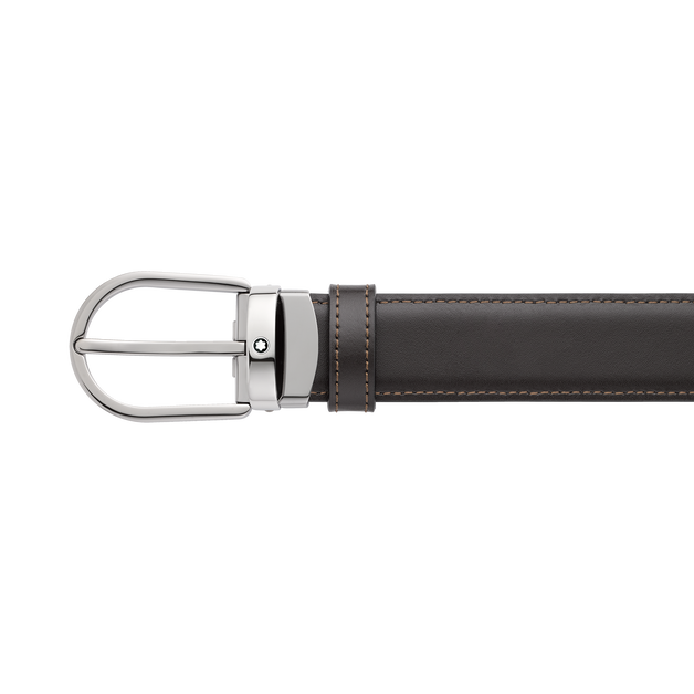 Horseshoe 30&nbsp;mm Reversible Belt in Leather - 1