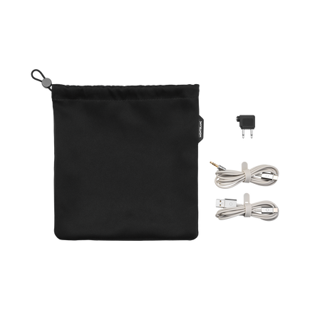 Grey Travel Set for Montblanc MB 01 Headphones