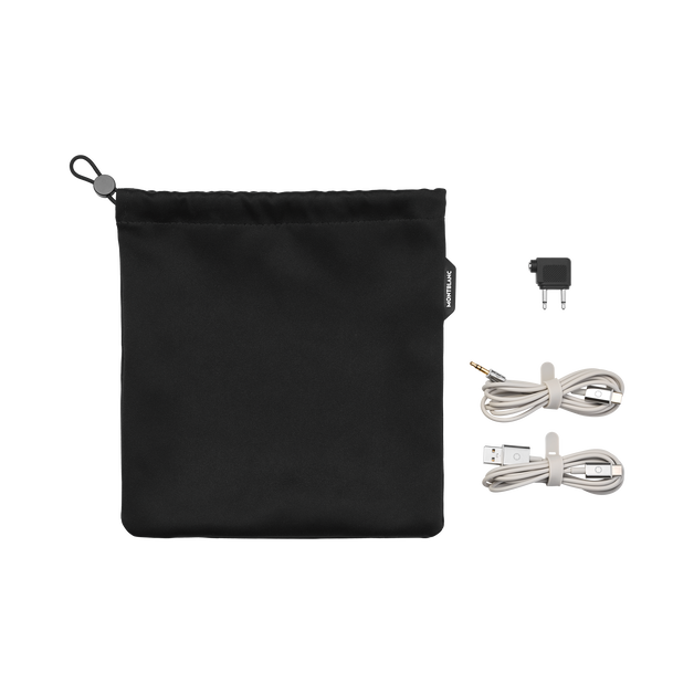 Grey Travel Set for Montblanc MB 01 Headphones - 1