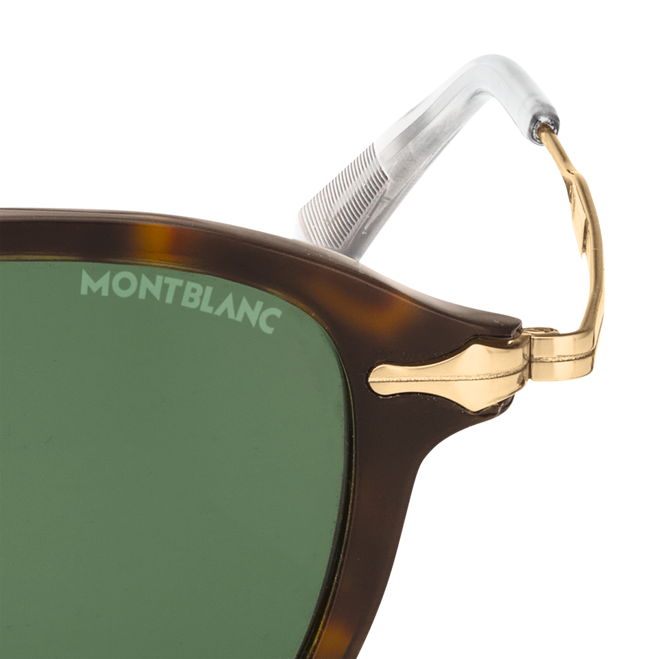 Round sunglasses with Havana Coloured Injected Frame - 3